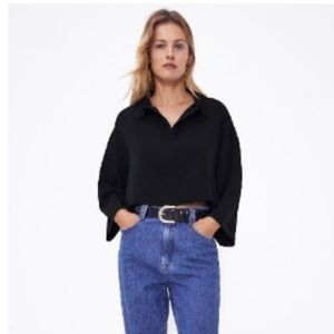Zara Cropped Top NWOT